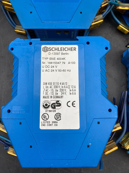 1pc x SCHLEICHER SNE 4004K 18815347 79 SAFETY RELAY