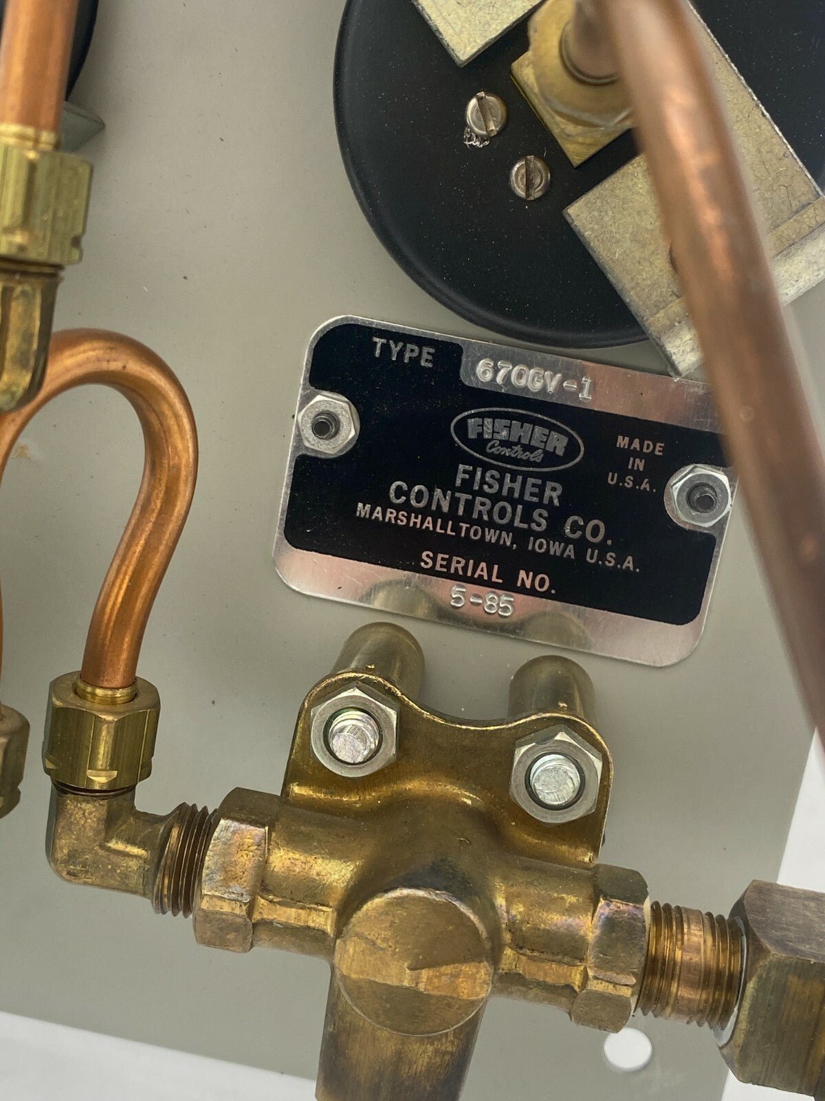 Fisher 670 Series Panel - Mounted Loading Regulator 670GV - 1 - KLR Automation