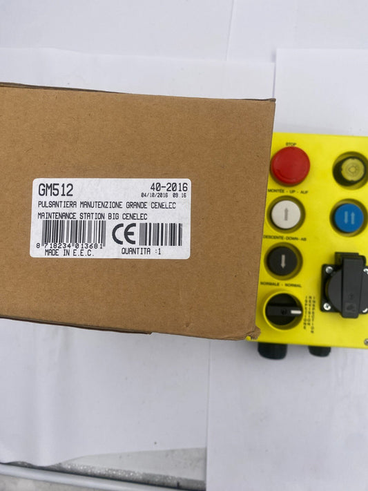 CENELEC GM512 MAINTENANCE STATION BIG Elevator parts lift - KLR Automation