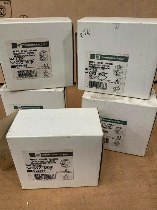 1 x TELEMECANIQUE GV2-M05 MOTOR CIRCUIT BREAKER, 0.63-1A, GV2M05