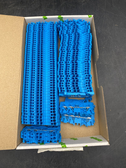 LOT DE 83 WAGO 2001 - 1304 BORNE DE PASSAGE POUR 3 CONDUCTEURS - KLR Automation