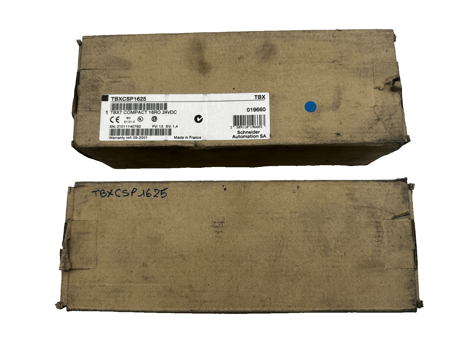 SCHNEIDER AUTOMATION TBXCSP1625 MODICON TBX7 COMPACT 16RO 24VDC NEW OLD STOCK x1 - KLR Automation