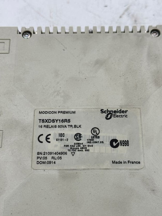 1pc x SCHNEIDER ELECTRIC INPUT MODULE TSXDSY16R5 + TERMINAL BLK TSXBLY01 - KLR Automation