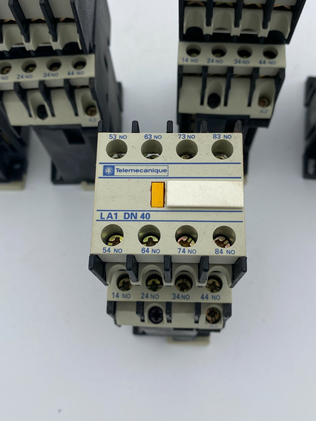 5pc x. Telemecanique, LA1 DN40, Contact Block Schneider Auxiliary Contactor