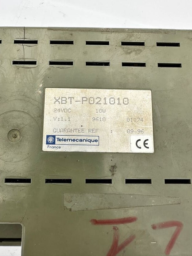 1pc x TELEMECANIQUE OPERATOR INTERFACE XBT-P021010 24VDC 10W V-1.1/9610/01174