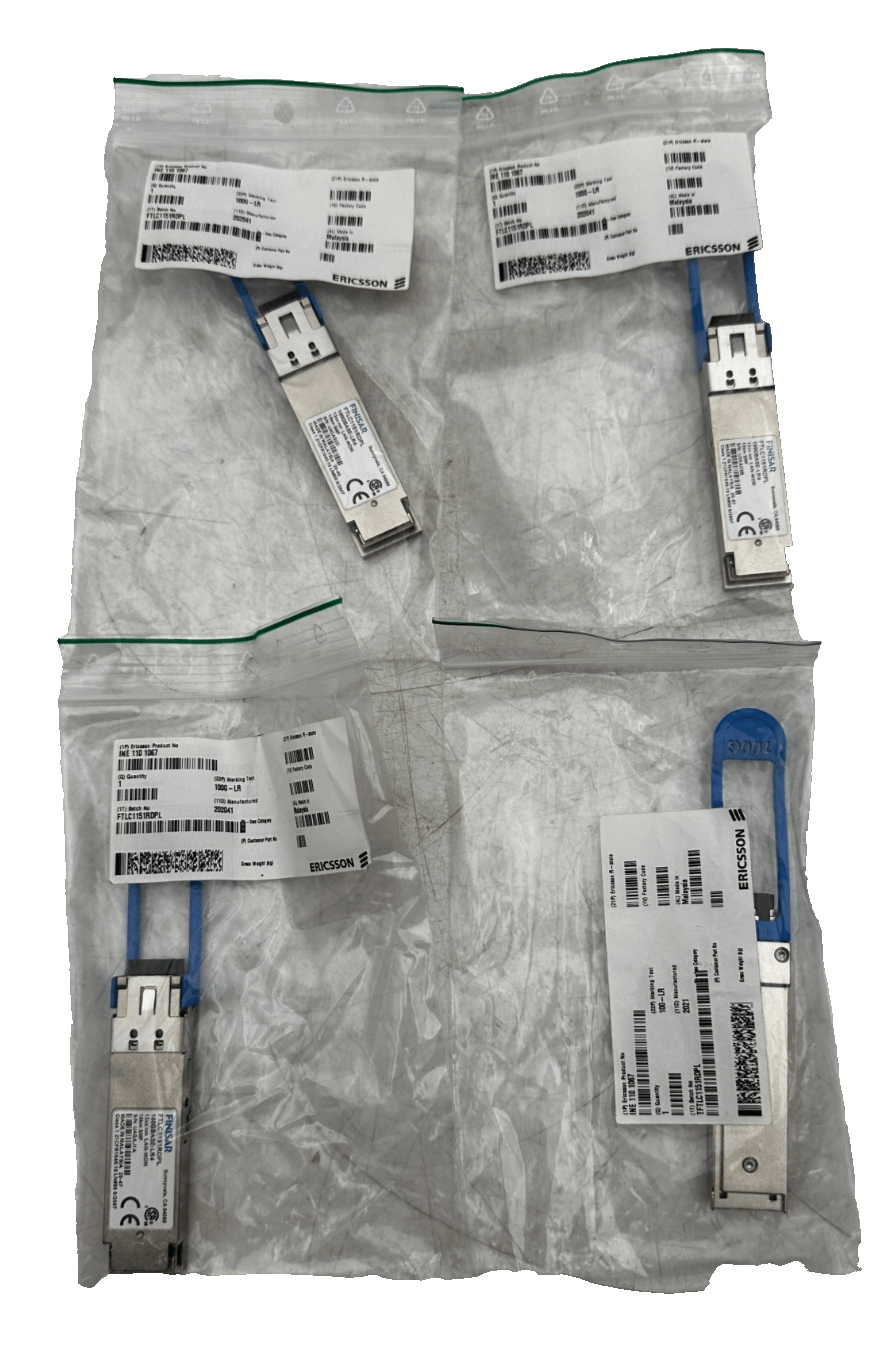 FINISAR FTLC1151RDPL 100GBASE - LR4 13xx nm LAN - WDM 10km ERICSSON INE 110 1067 x1p - KLR Automation