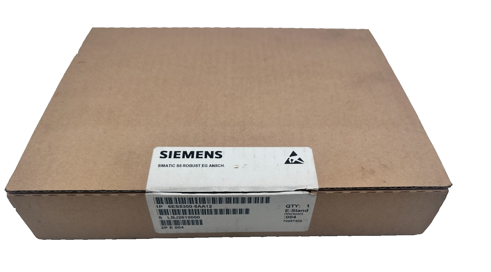 SIEMENS 6ES5300-5AA12 SIMATIC S5 ROBUST EG ANSCH