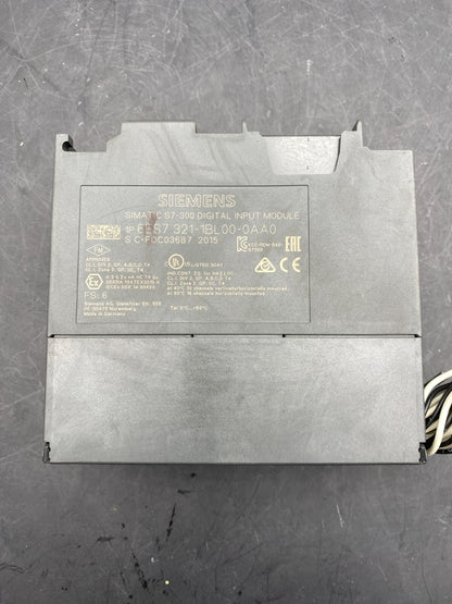 SIEMENS SIMATIC S7 - 300 6ES7321 - 1BL00 - 0AA0 DIGITAL INPUT MODULE - KLR Automation
