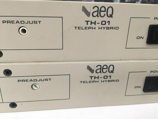 1 AEQ TH - 01 Teleph Hybrid Broadcast - KLR Automation