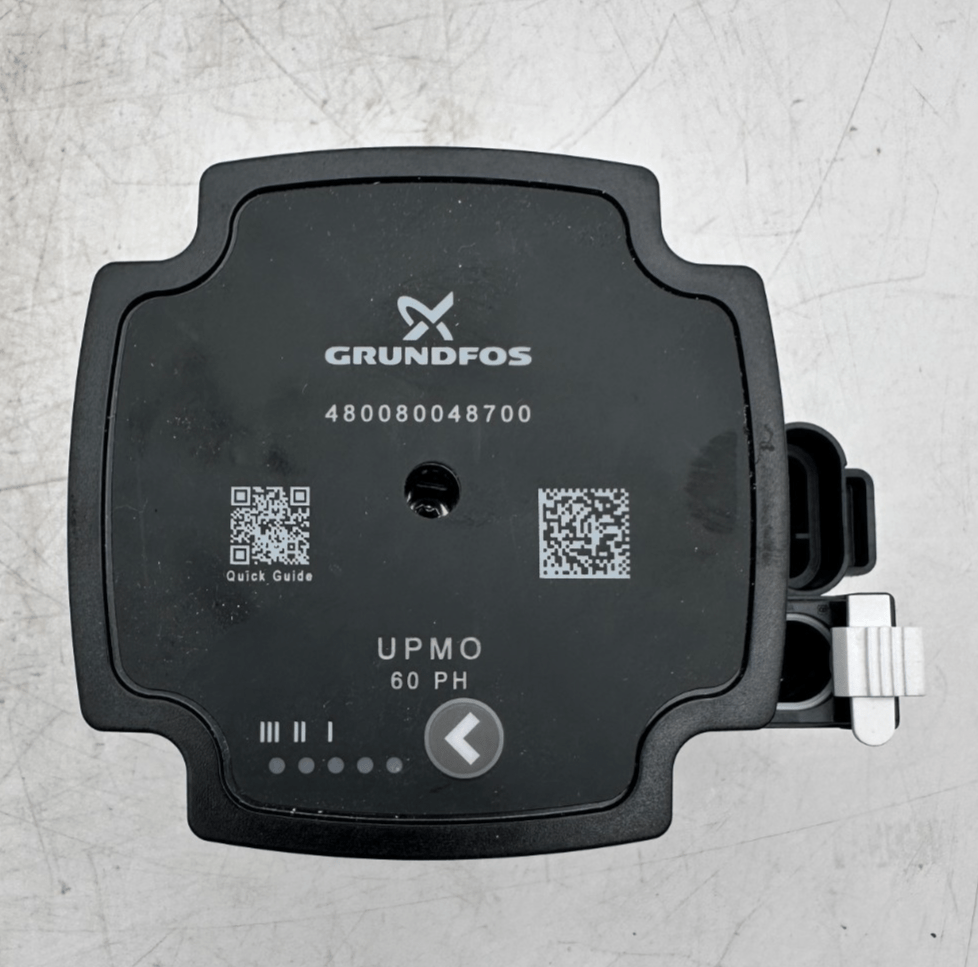 ARISTON 65119656 - 01 TETE DE POMPE GRUNDFOS UPMO 60PH 480080048700 - KLR Automation