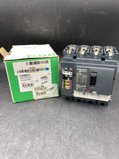 SCHNEIDER ELECTRIC LV429805 + LV429011 COMPACT NSX 100N 4P - KLR Automation
