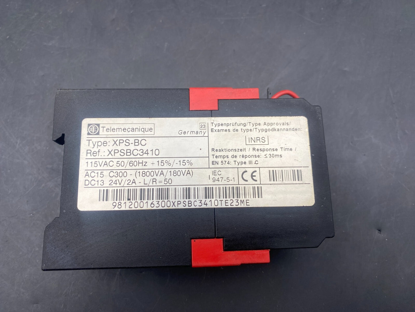 TELEMECANIQUE XPS-BC XPSBC3410 SAFETY RELAY