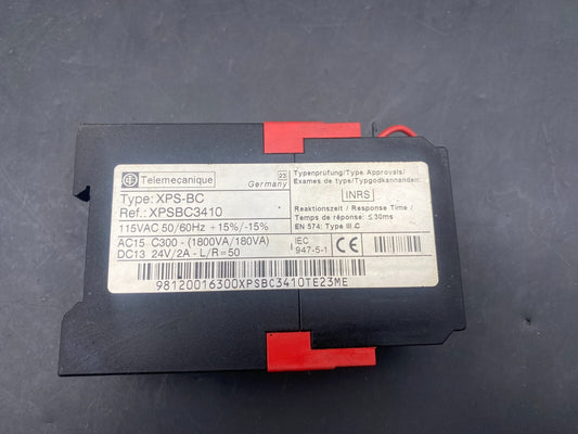 TELEMECANIQUE XPS-BC XPSBC3410 SAFETY RELAY