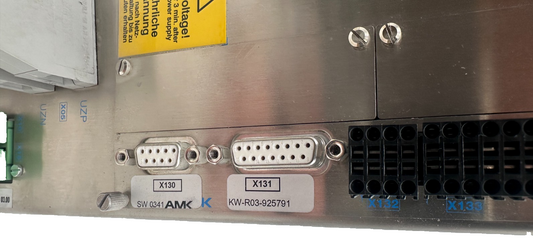 AMK AMKASYN KW 20 AVEC KW-R03 20kVA VERSION 03.00 SERVO DRIVE