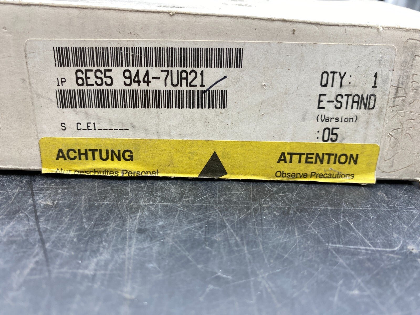 SIEMENS SIMATIC S5 115U CPU 944 6ES5944 - 7UA21 CPU - KLR Automation