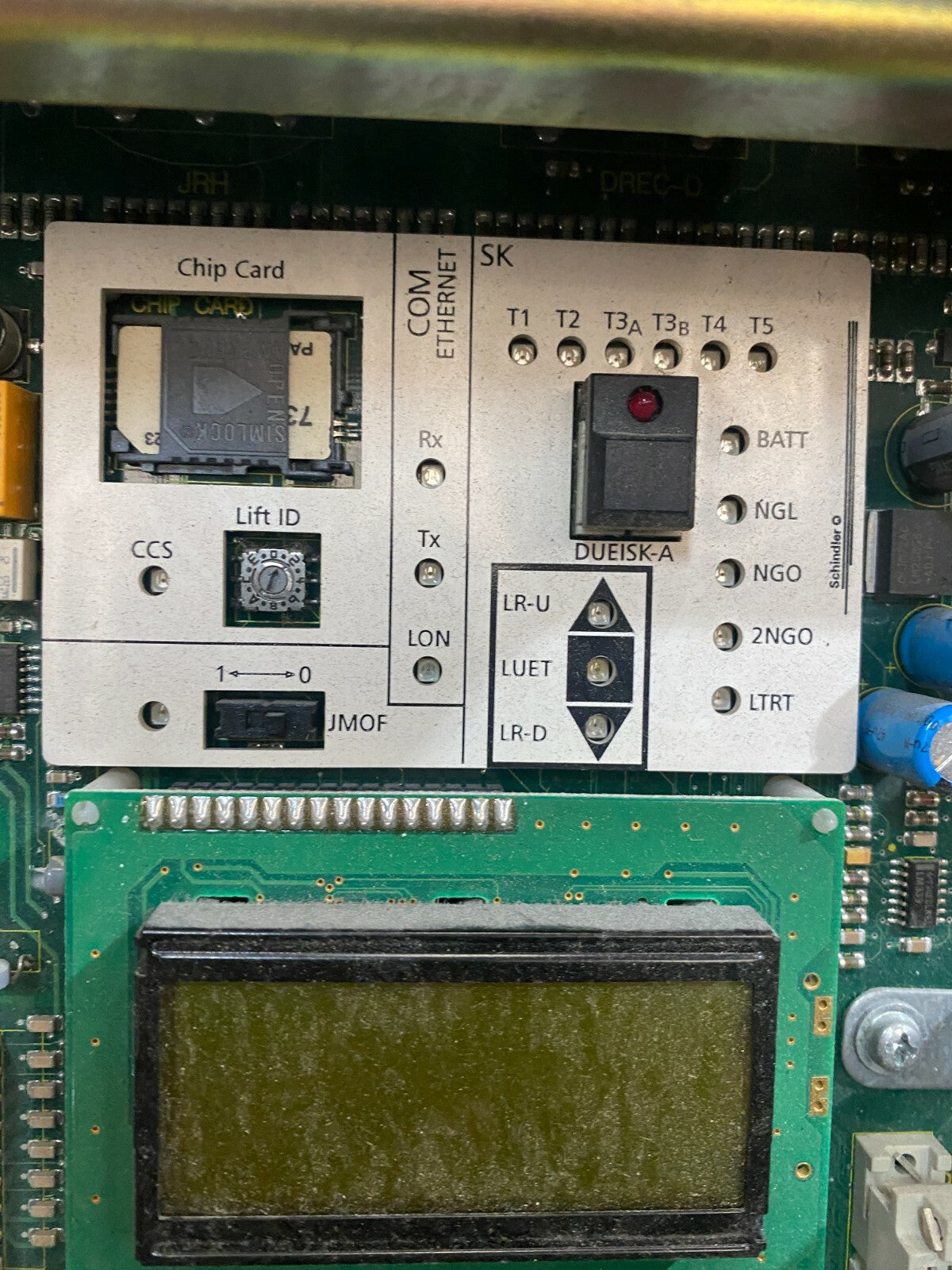  Elevator Mainboard PCB SCHINDLER ASIXA 32.Q 591853 5400 for ESC @
