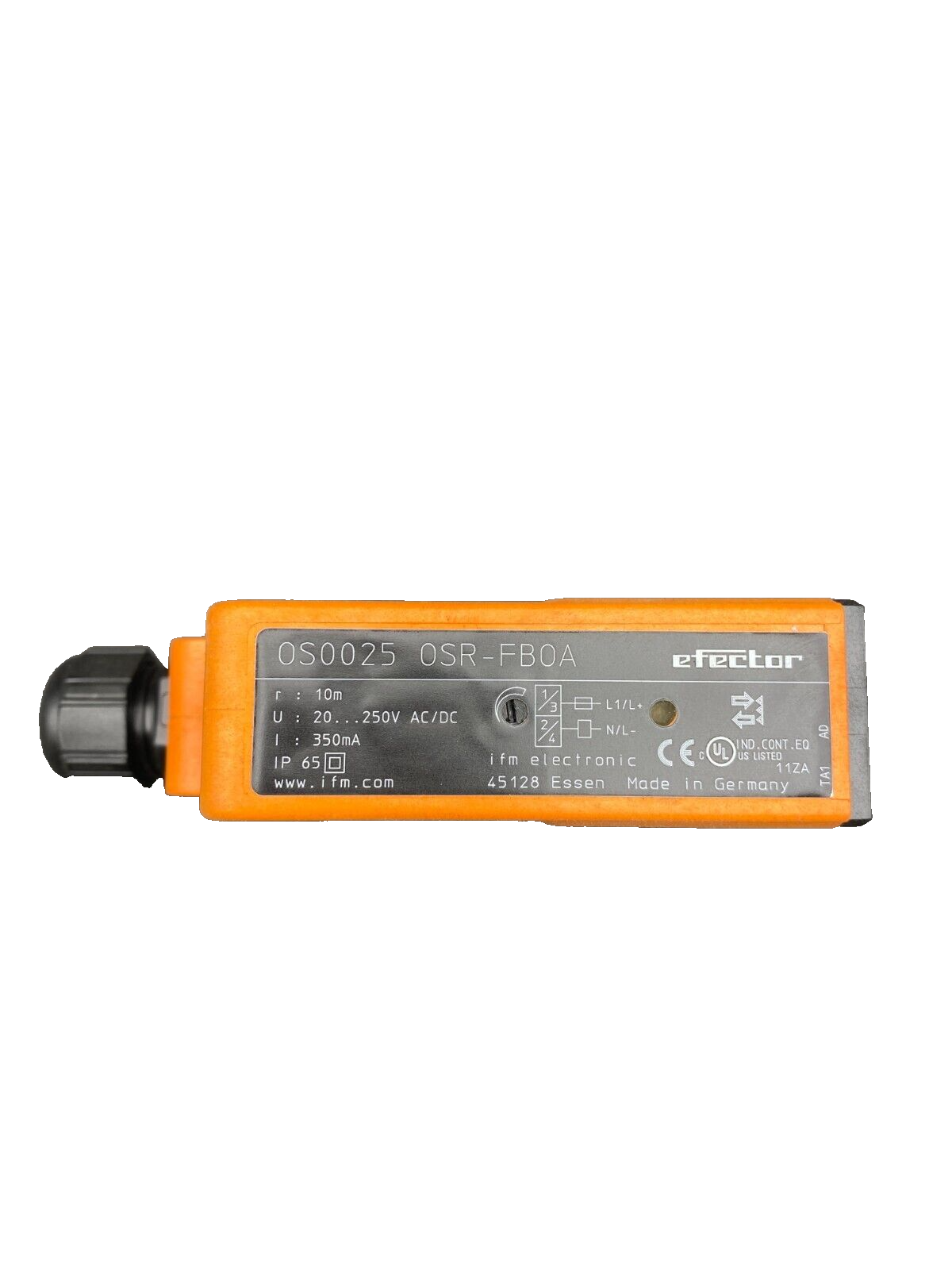 1pc x IFM OS0025 OSR-FBOA 20-250V 350mA CAPTEUR PHOTOELECTRIQUE