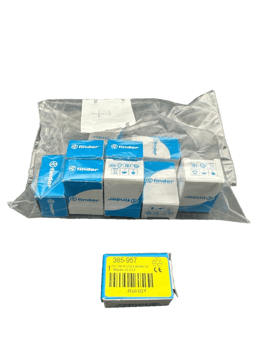 FINDER 55.34.8.230.0040 7A 250V RELAIS ELECTROMAGNETIQUE x10pc - KLR Automation