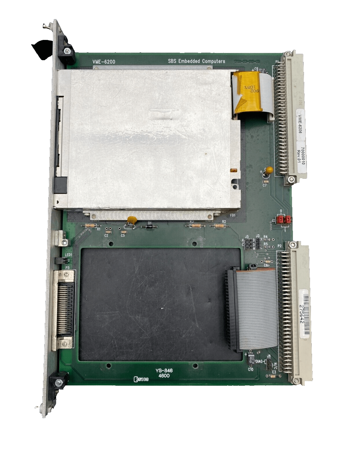 SBS VME - 6200 70000010 9000 - 70 - 049 CPU BOARD x1pc - KLR Automation