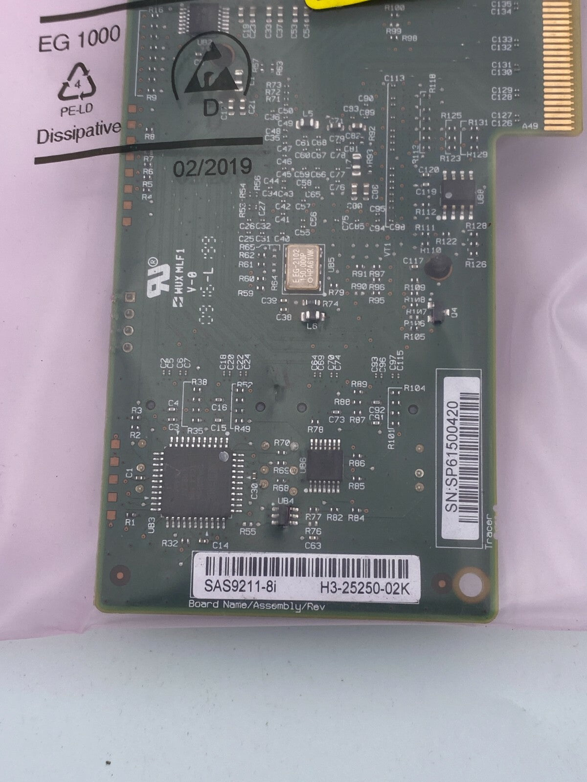 LSI 9211-8i 4 Port 6gb/s SAS Board Card Controller PCI Express PCIe2 X8 SAS9211/