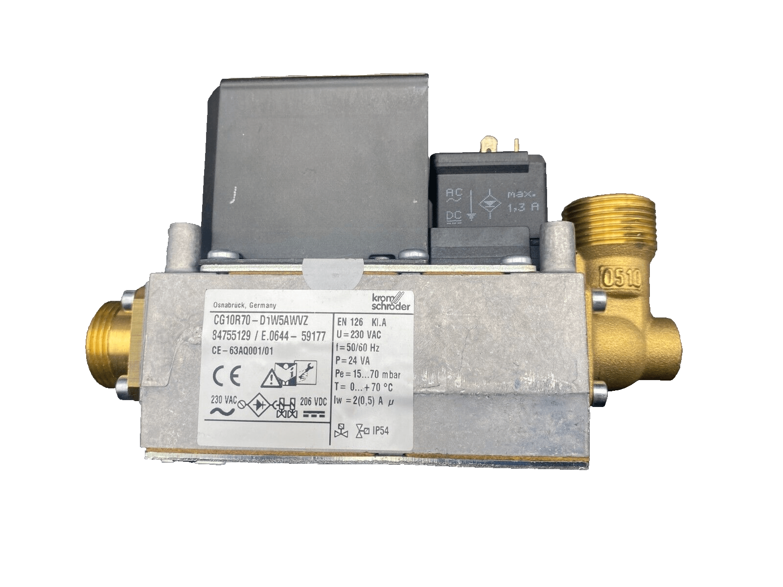 KROM SCHRODER CG10R70 - D1W5A WVZ 84755129 VANNE - KLR Automation