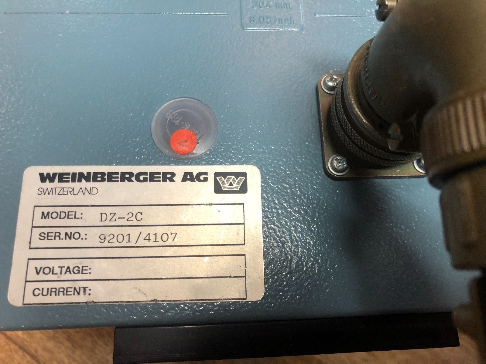Weinberger AG Afficheur Module DZS - 10 + DZ - 2C + câble - KLR Automation