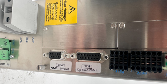 AMK AMKASYN KW 20 AVEC KW-R03 20kVA VERSION 03.26 SERVO DRIVE