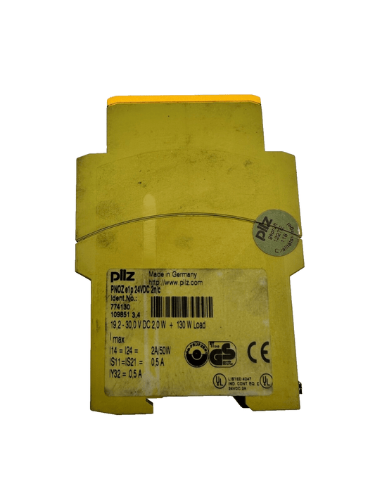 PILZ 774130 PNOZ E1P 24VDC 2N/C - KLR Automation