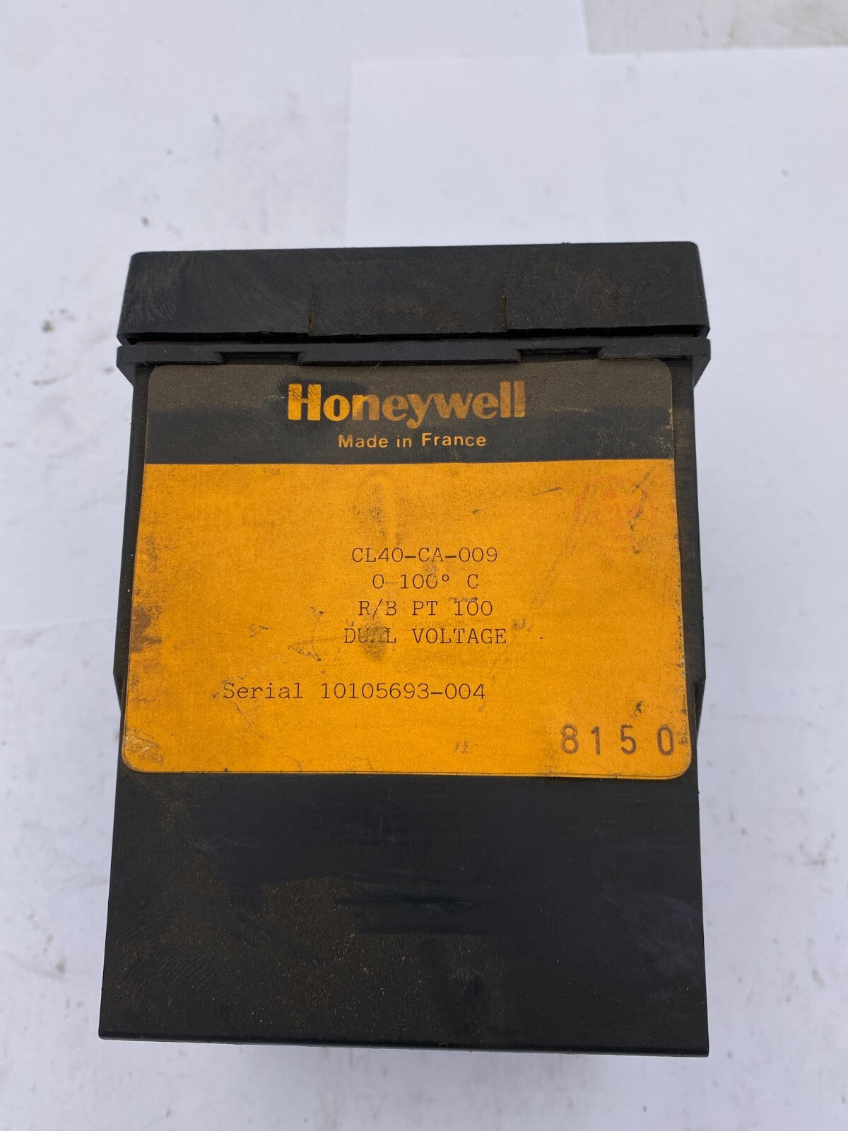 1pc x HONEYWELL TEMPERATURE CONTROLLER CL40-CA-009 R/B PT 100 DUAL VOLTAGE