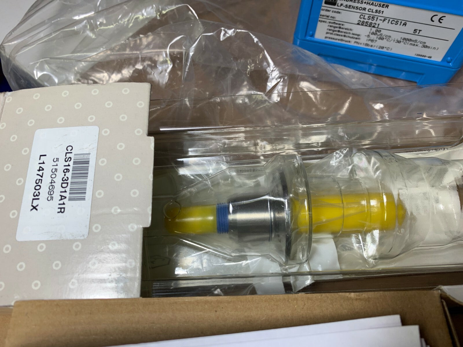 Endress + Hauser Mycom CLM152-Z1A0A30B CLS51-F1CS1A CLS16-3D1A1R + cellule