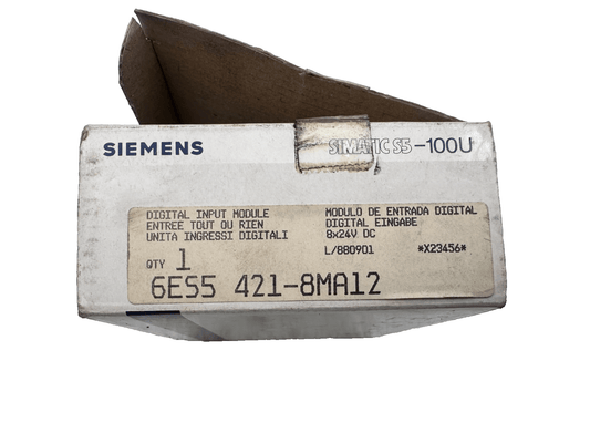 SIEMENS 6ES5421 - 8MA12 DIGITAL INPUT MODULE - KLR Automation