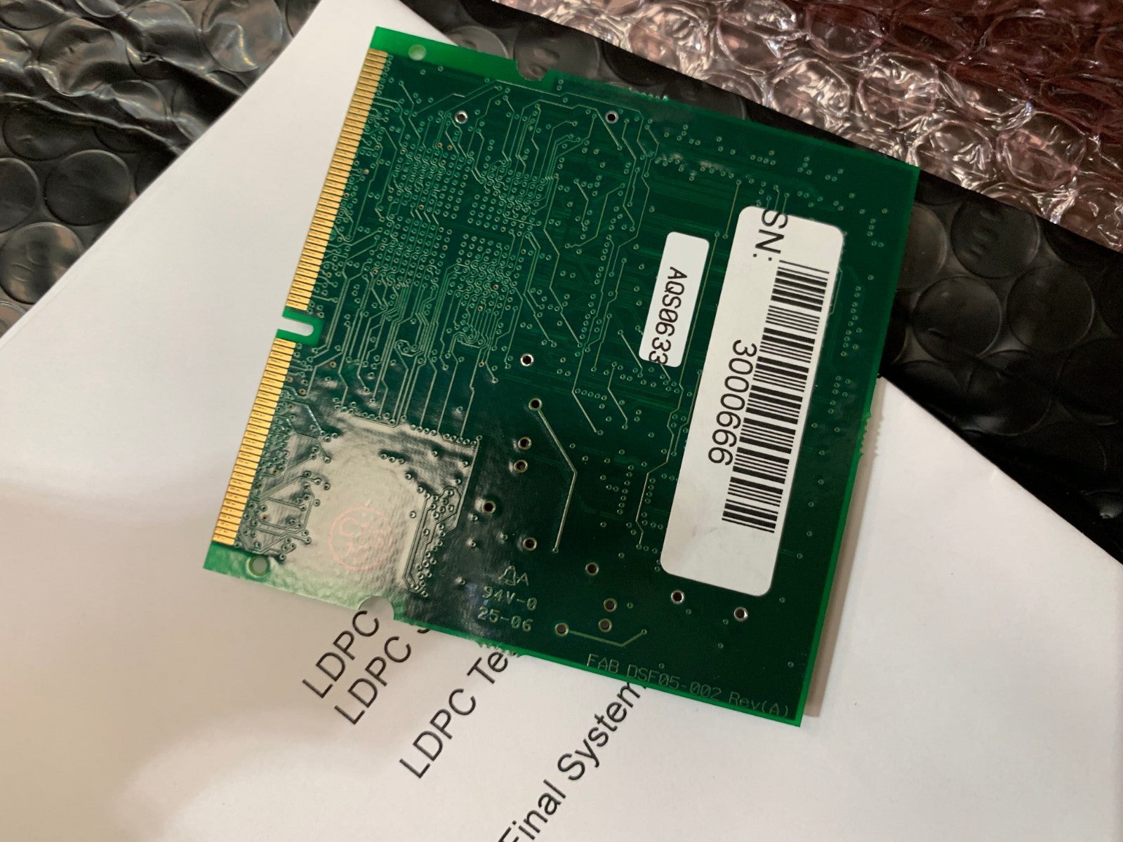Card DATUM PSM-500 LDPC 2K Satellite