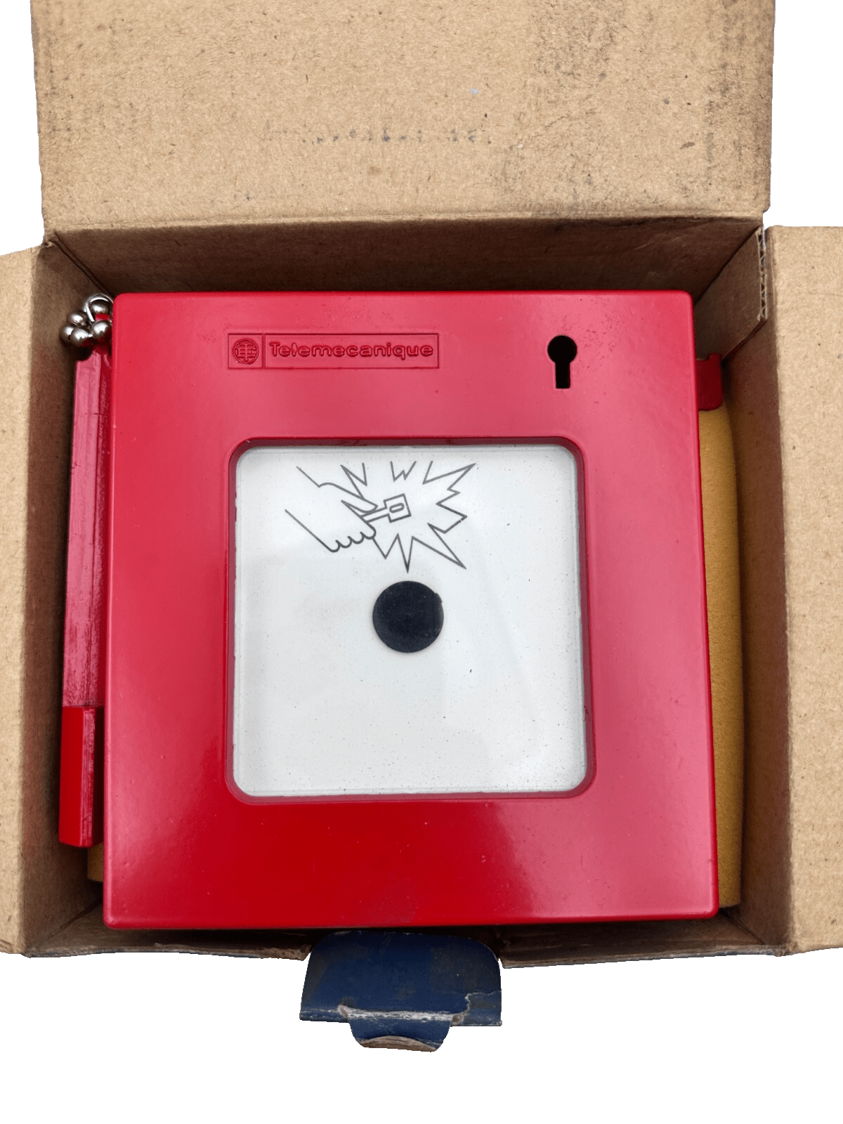 TELEMECANIQUE XAS - E15 64434 INDUSTRIAL FIRE ALARM STATION x2pc - KLR Automation