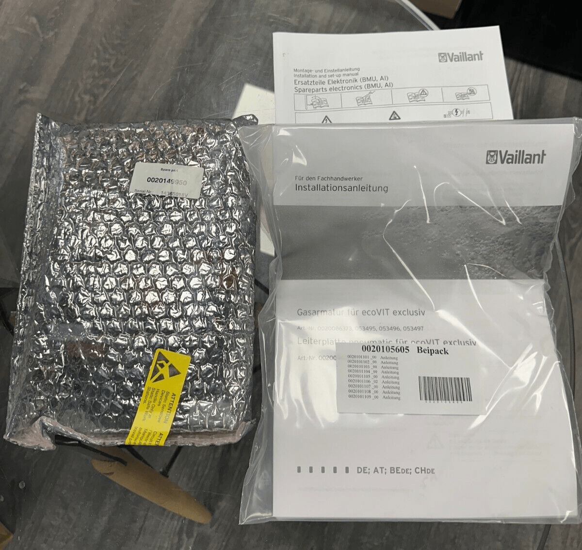 VAILLANT 0020149950 CIRCUIT IMPRIME (ECOVIT/ECOCRAFT) - KLR Automation