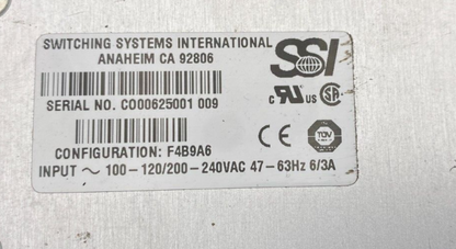SSI F4B9A6 100-120/200 240VAC POWER SUPPLY