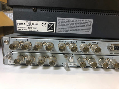 FOR - A HVS - 300HS Video Switcher with HVS - 30 Hanabi - KLR Automation