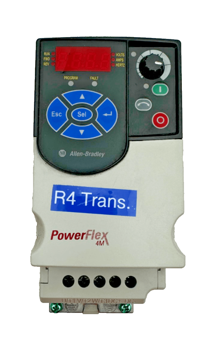 ALLEN - BRADLEY POWERFLEX 4M 22F - A4P2N103 SERIES A 0.75kW 1HP 200 - 240V - KLR Automation