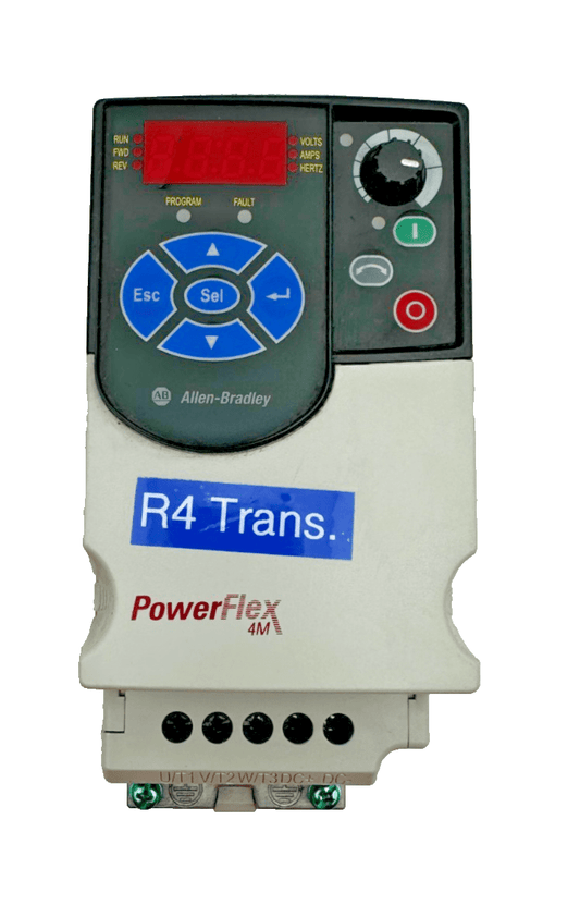 ALLEN - BRADLEY POWERFLEX 4M 22F - A4P2N103 SERIES A 0.75kW 1HP 200 - 240V - KLR Automation