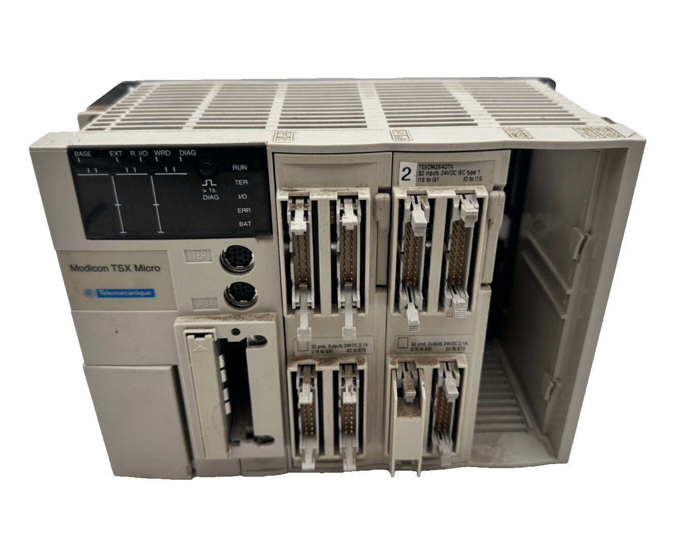 TELEMECANIQUE TSX3721001 TSX 3721 AC + TSXDMZ64DTK - KLR Automation