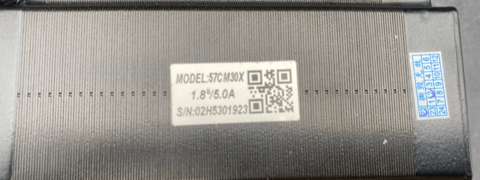 57CM30X 1.8° 5.0A STEPPER MOTOR x1pc - KLR Automation