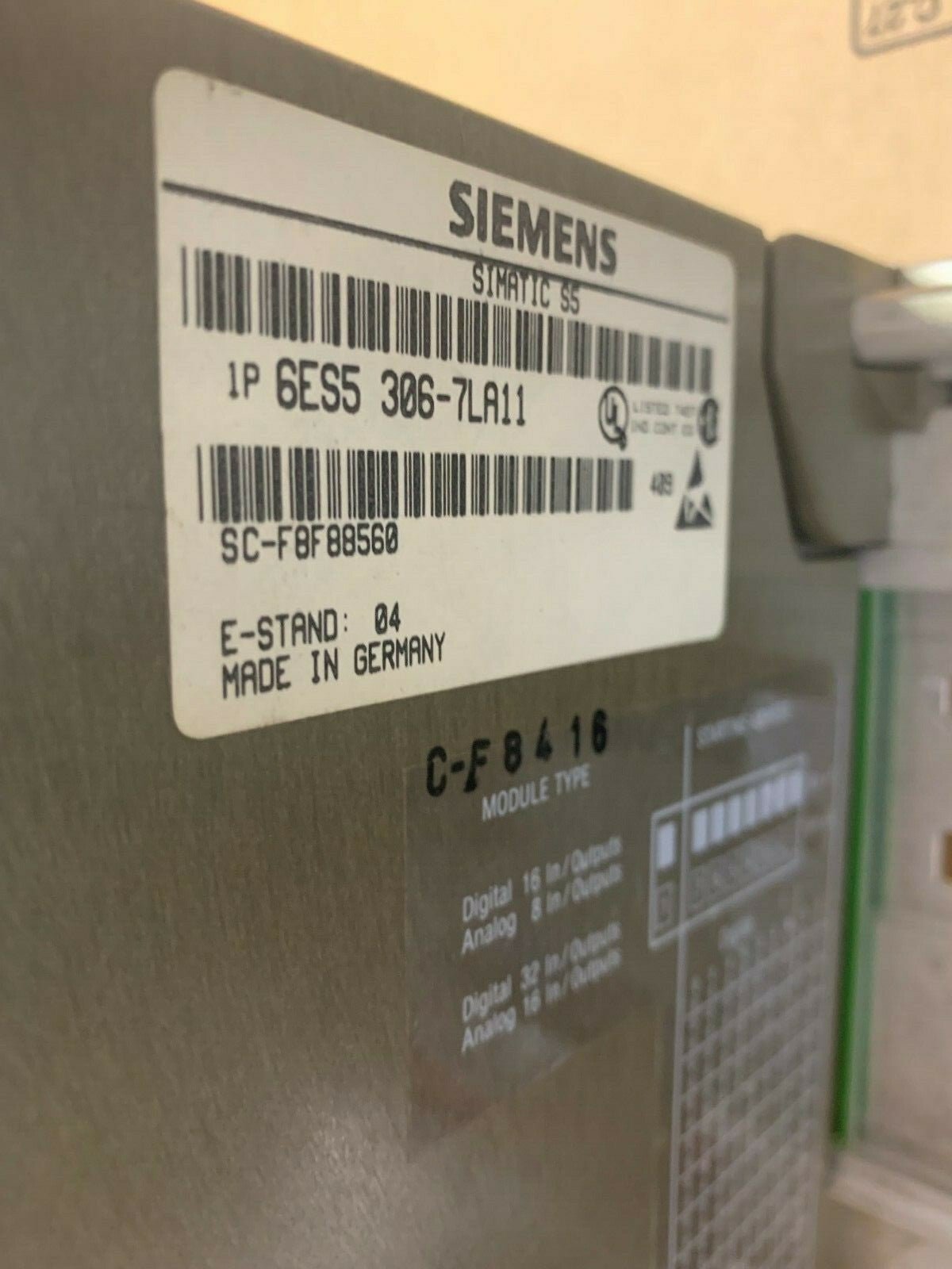 1 x SIEMENS SIMATIC S5 6ES5701 - 1LA12 + 2 pc 6ES5430 - 7LA12 + 6es7306 - 7LA11 - KLR Automation
