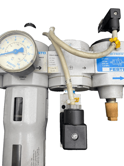 FESTO HE - D - MAXI + LFR - D - MAXI 159632 H443 + FRM - D - MAX + HEE - D - MAXI - 24 - KLR Automation