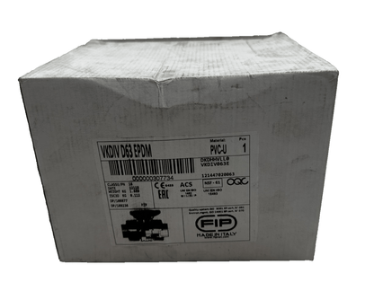 FIP VKDIV D63 EPDM VANNE A BILLE x1pc - KLR Automation