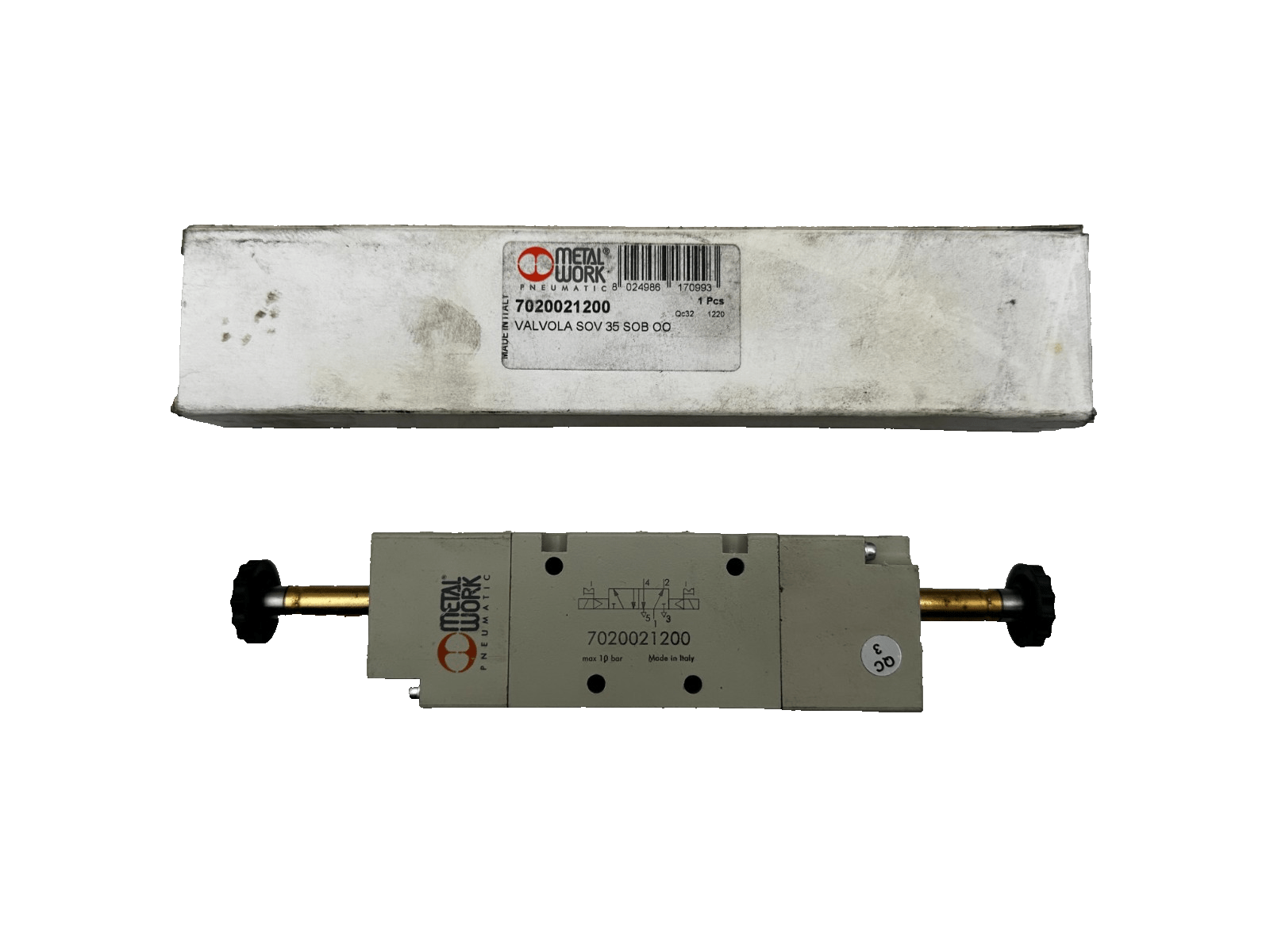 METALWORK 7020021200 PNEUMATIC CONTROLE VALVE - KLR Automation