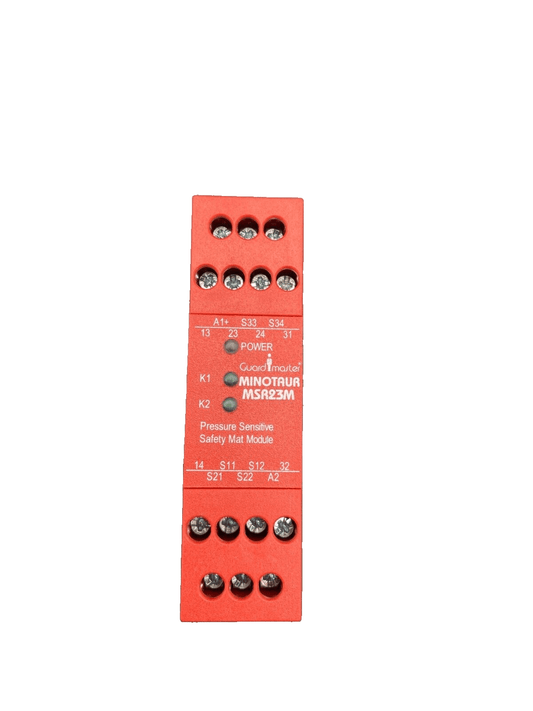 ALLEN BRADLEY MSR23M MINOTAUR 440R - P23073 GUARD MASTER SAFETY RELAY - KLR Automation