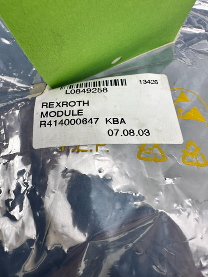 REXROTH R414000647 FD: 05W42 7291 BUS DISTRIBUTOR - KLR Automation