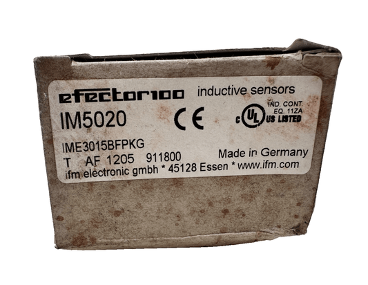 IFM EFECTOR100 IM5020 IME3015BFPKG INDUCTIVE SENSORS - KLR Automation