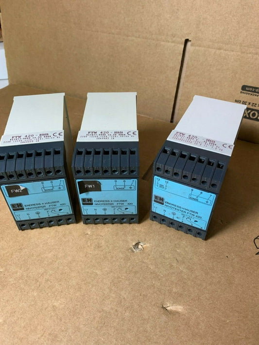 Lot de 3pc x EH Endress+Hauser Nivotester FTW 420 FTW420 - KLR Automation
