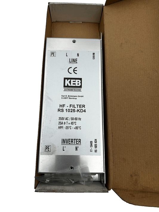 KEB HF - FILTER RS 1025 - KD4 - KLR Automation