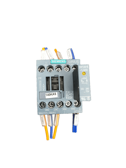 SIEMENS 3RH2131 - 1BB40 CONTACTOR RELAY x10pc - KLR Automation